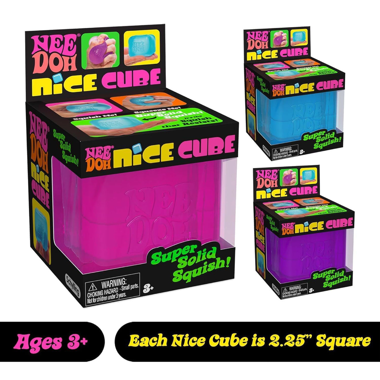 Sensory Stress Relief Squeeze Cube teamdrop