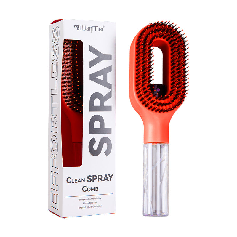 Multifunctional Hair Spray Comb with Fine Mist