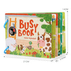 Childrens Educational Reusable Sticker Book velquroo