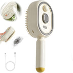 Steam Detangling Hair Straightener Brush velquroo