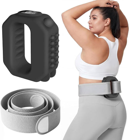 AddWin R10 Vibration Plate for Lymphatic Drainage Portable Cordless Deep Tissue Massager Black