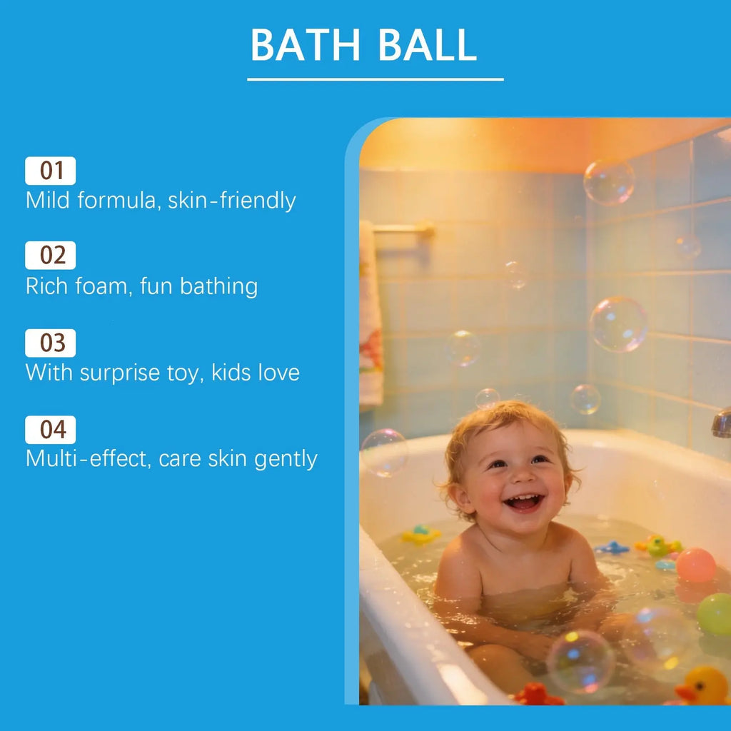 Oceaura Surprise Bath Ball for Children velquroo