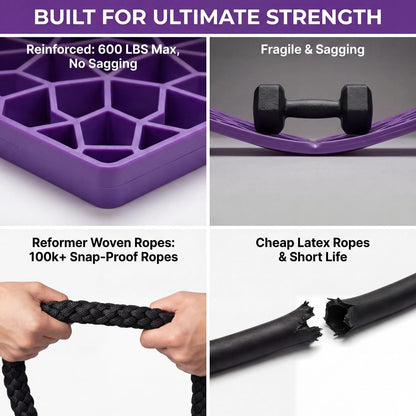 Portable Home Pilates Reformer System