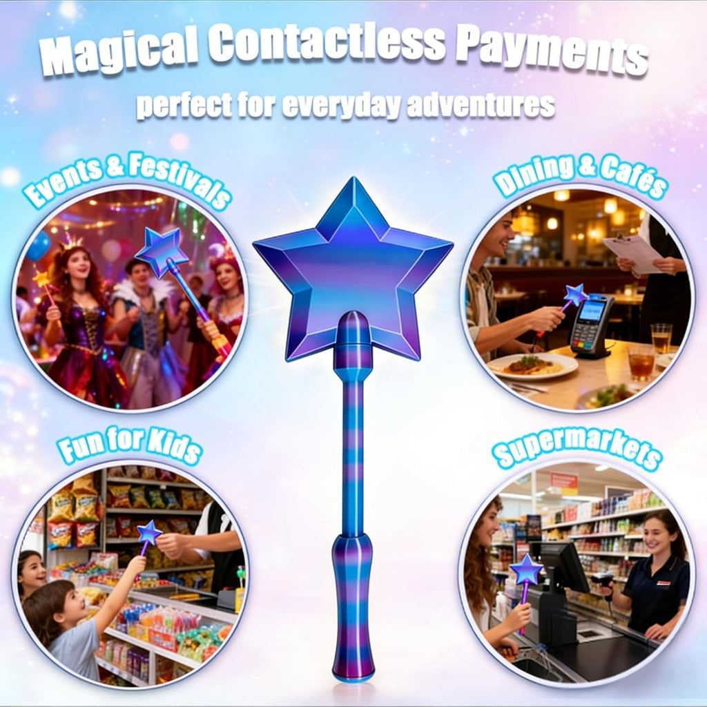 Magic Wand Tap-to-Pay Holder velquroo