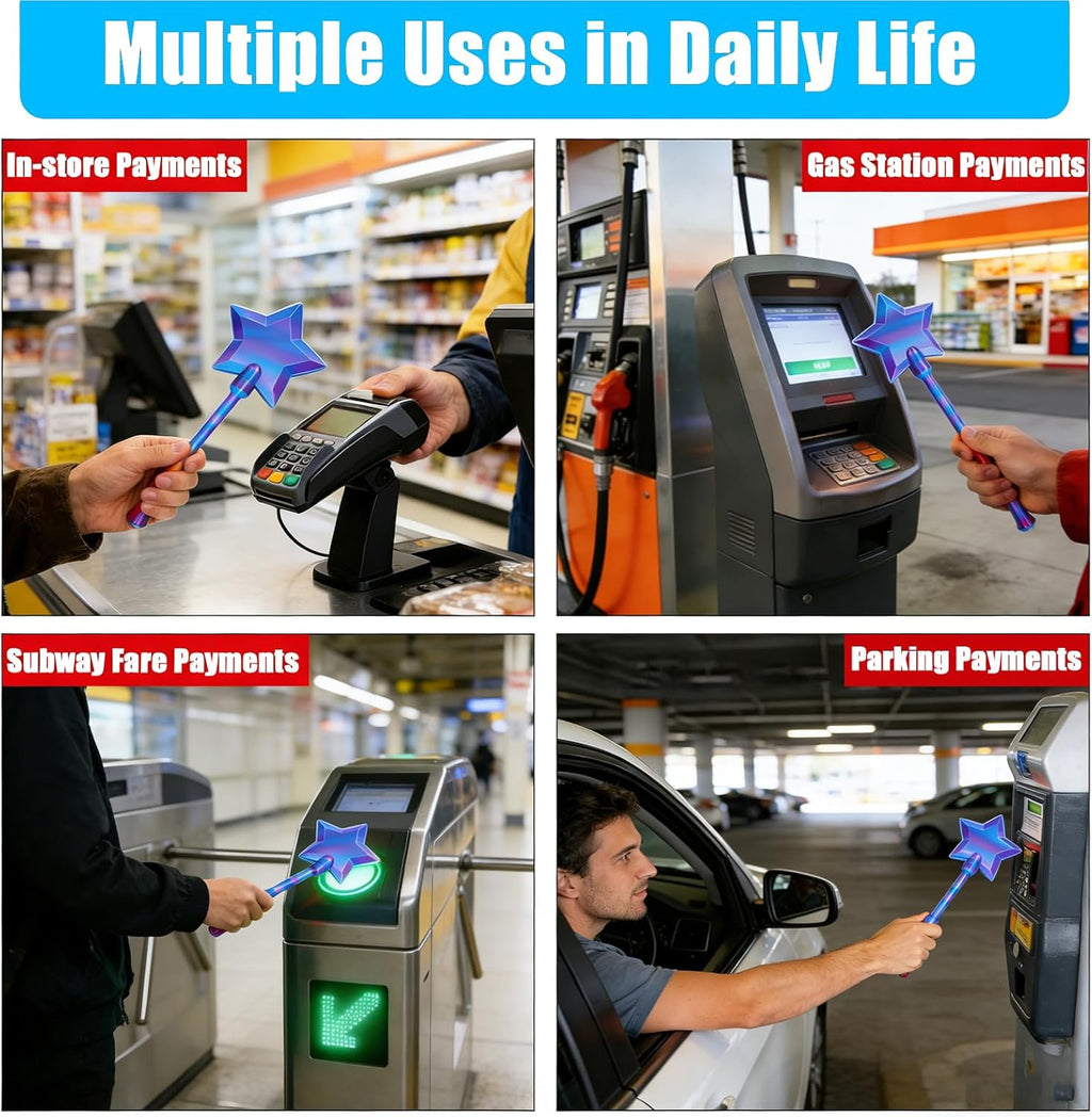 Magic Wand Tap-to-Pay Holder velquroo