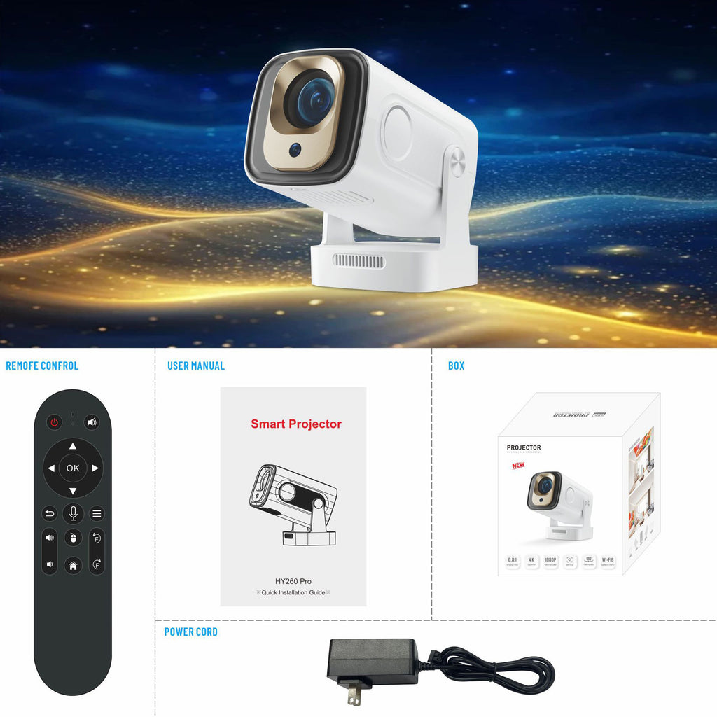 Portable Mini Projector with Autofocus teamdrop