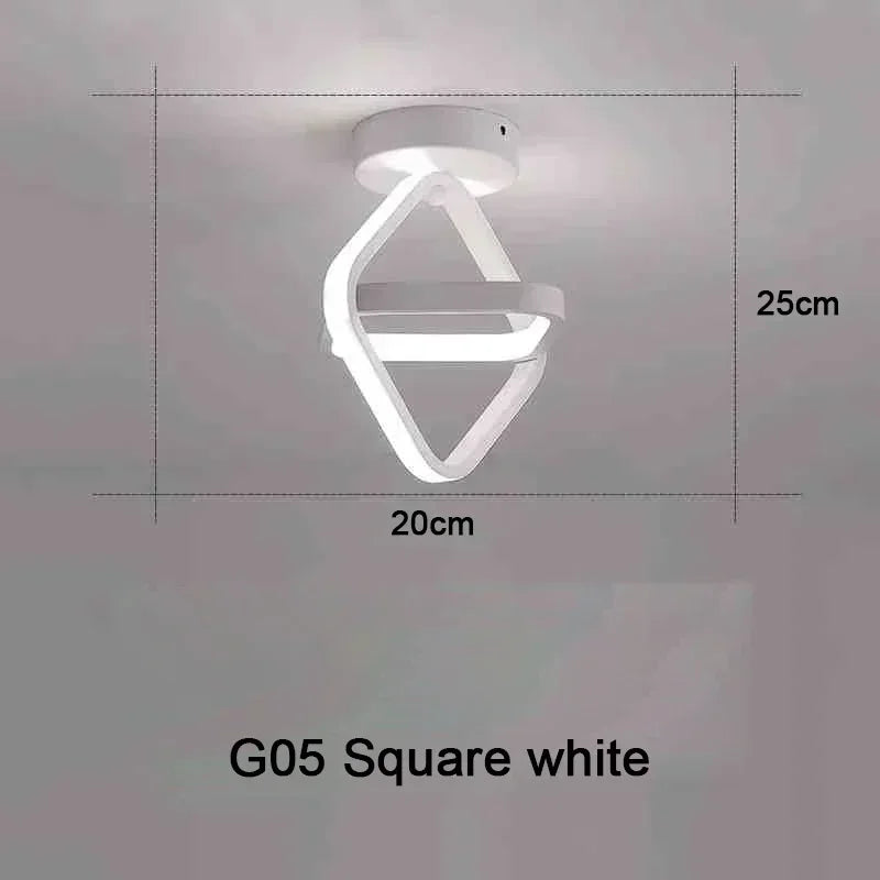 LED Strip Aisle Ceiling Lights