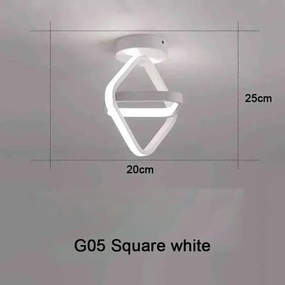 LED Strip Aisle Ceiling Lights