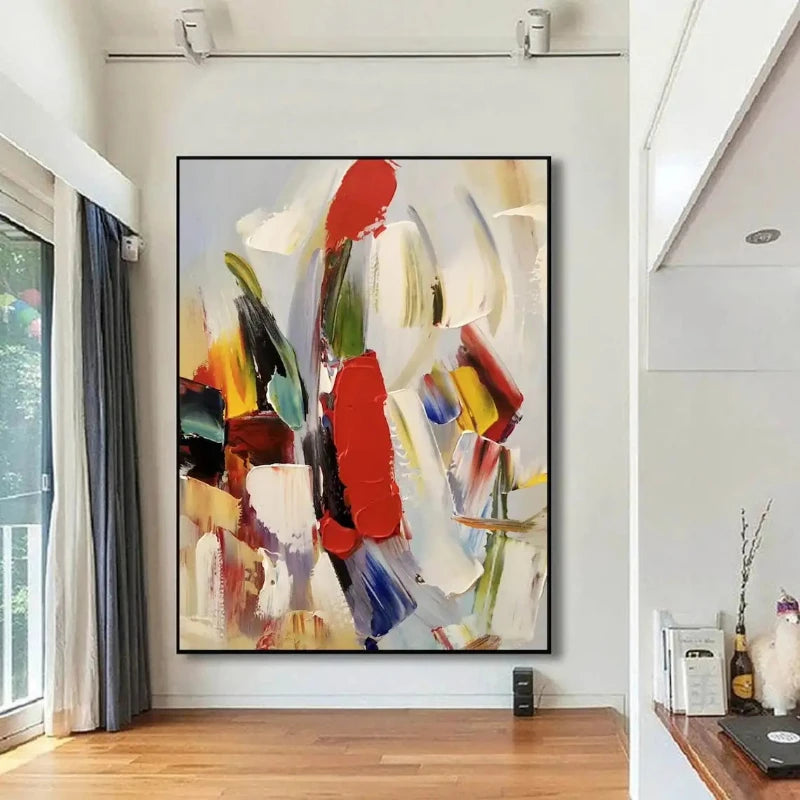 Colorful Textured Wall Art