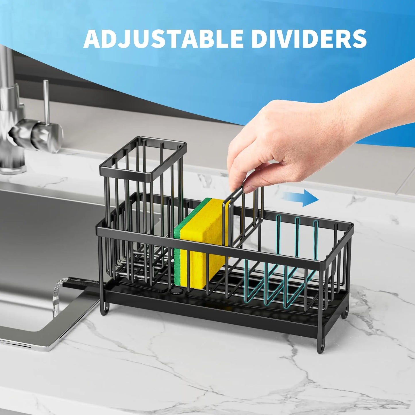 Kitchen Sink Sponge Holder