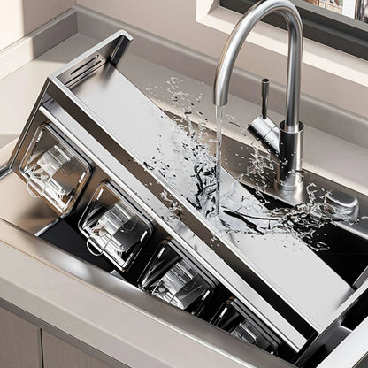 Equipped Kitchen Seasoning Shelf,