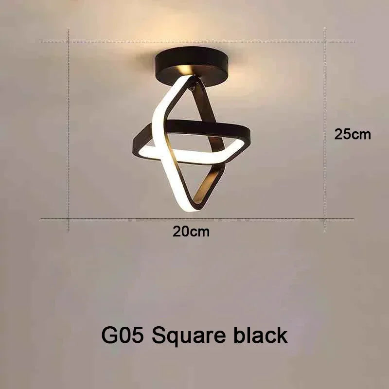 LED Strip Aisle Ceiling Lights