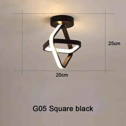 LED Strip Aisle Ceiling Lights