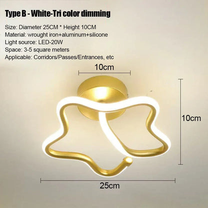 LED Strip Aisle Ceiling Lights