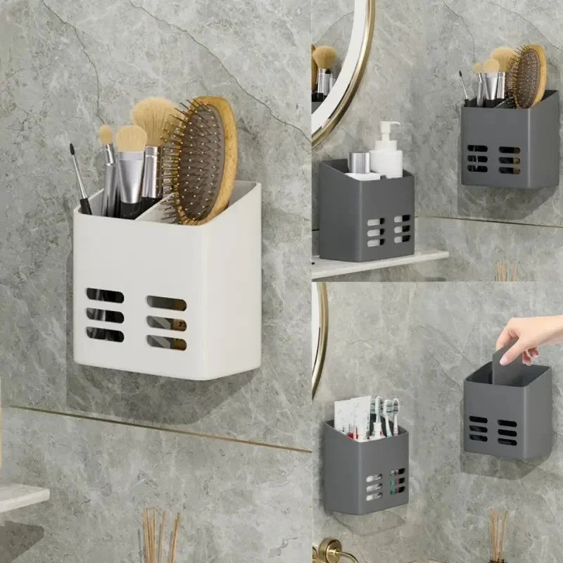 Bathroom Shelf Makeup Storage