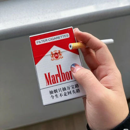 Plastic Bubble Blowing Toy Cigarette Box Style