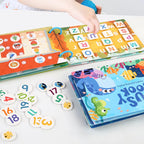 Childrens Educational Reusable Sticker Book velquroo