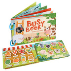 Childrens Educational Reusable Sticker Book velquroo