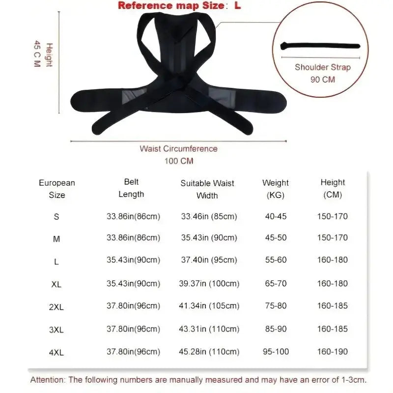 Adjustable Posture Corrector Belt for Adults velquroo
