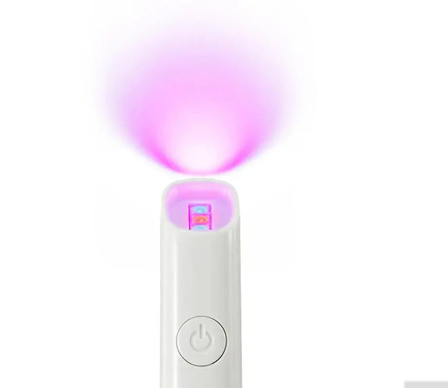 LED Red Blue Light Acne Treatment Pen velquroo