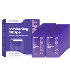Purple Tooth Strips for Gentle Cleaning and Brightening teamdrop