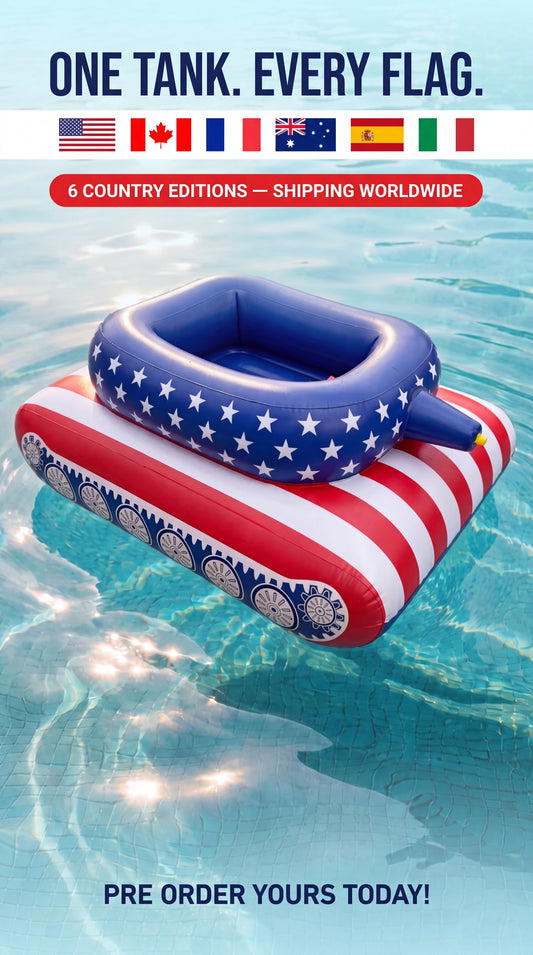 Inflatable Pool Float with Water Cannon
